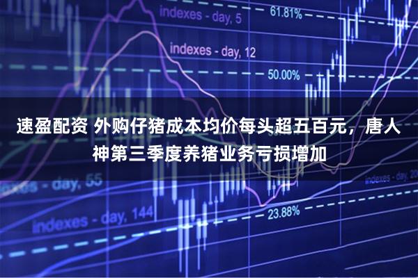 速盈配资 外购仔猪成本均价每头超五百元,唐人神第三季度养猪业务亏损增加